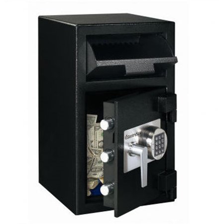 TINKERTOOLS 24 in.H Front Loading Depository Safe TI124338
